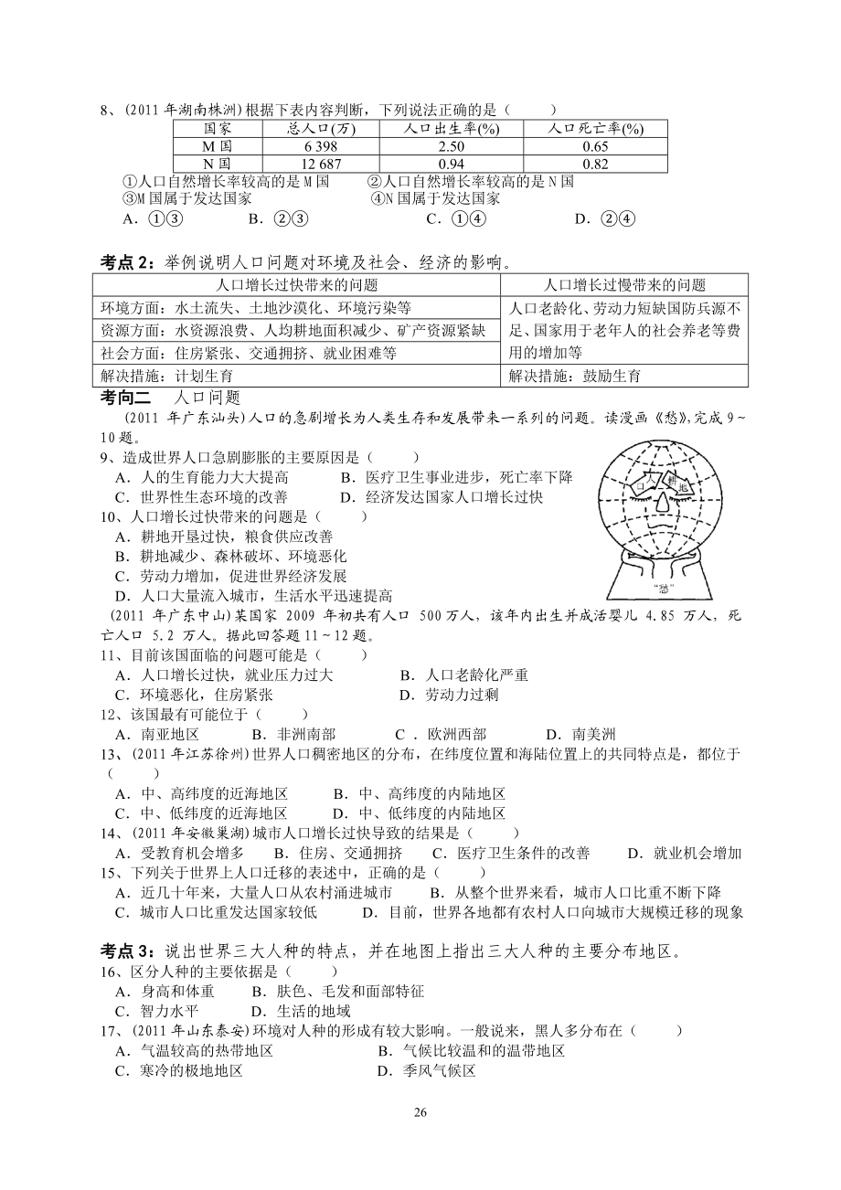 专题五居民与聚落.doc_第2页