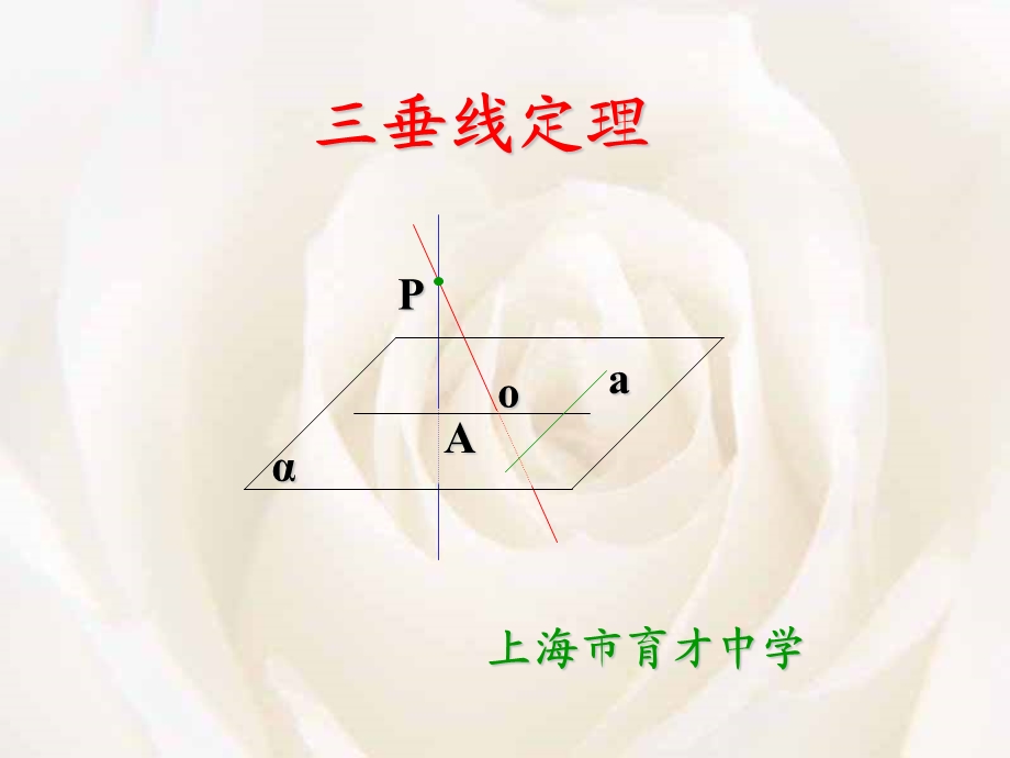 三垂线定理(不错).ppt_第1页