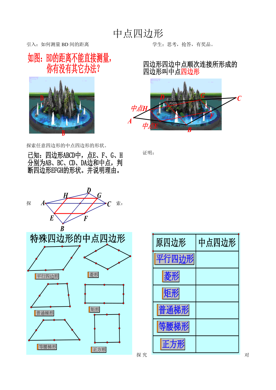 中点四边形学案.doc_第1页