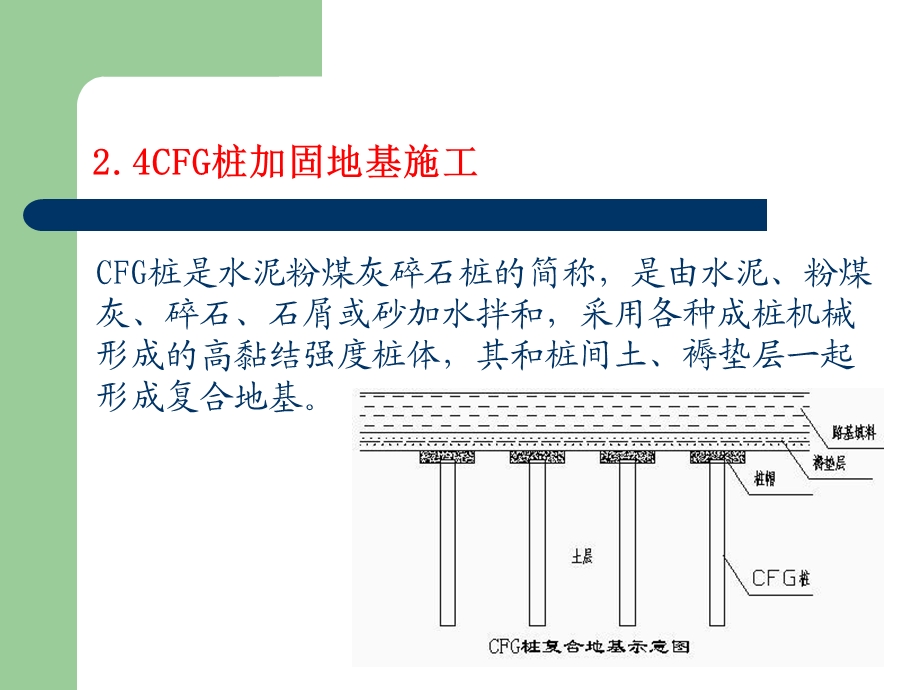 CFG桩及高压旋喷桩路基工地基处理.ppt_第1页
