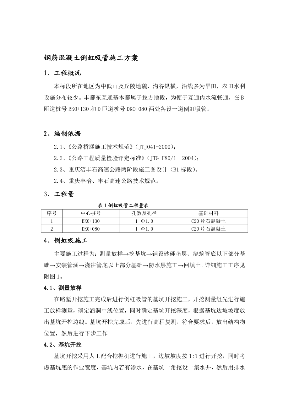 B1标倒虹吸管施工方案.doc_第1页