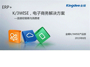 ERPK3WISE电子商务解决方案图文.ppt.ppt