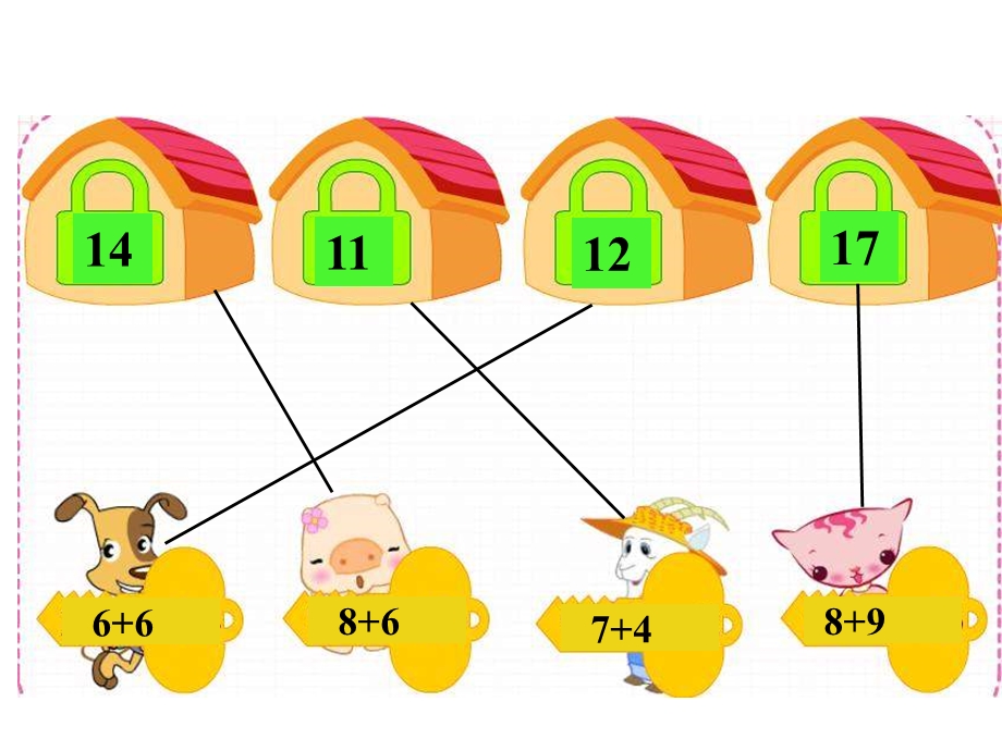 一年级数学8、7、6加几练习复习.ppt_第2页