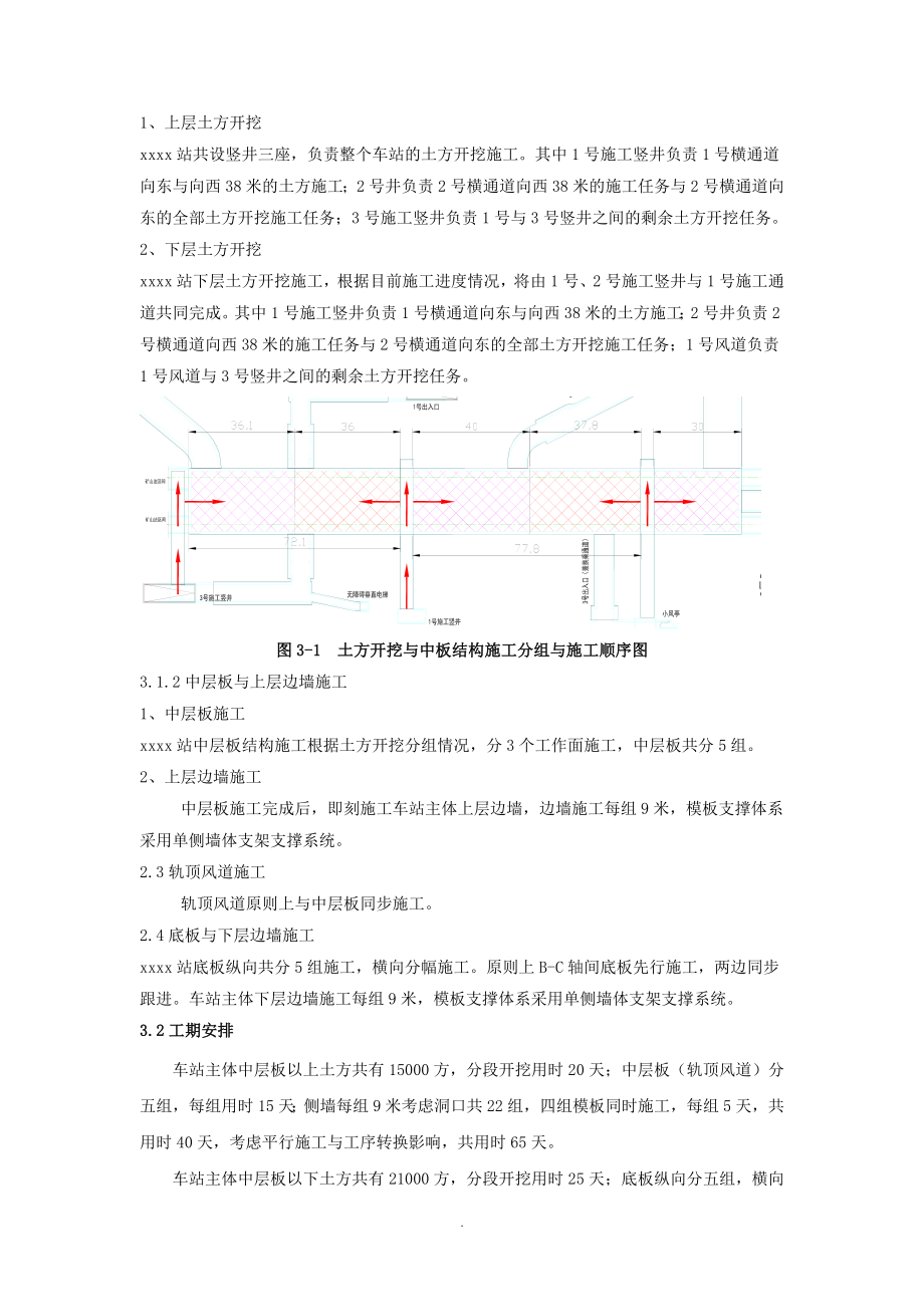 xxxx站土方开挖及结构施工方案.doc_第3页