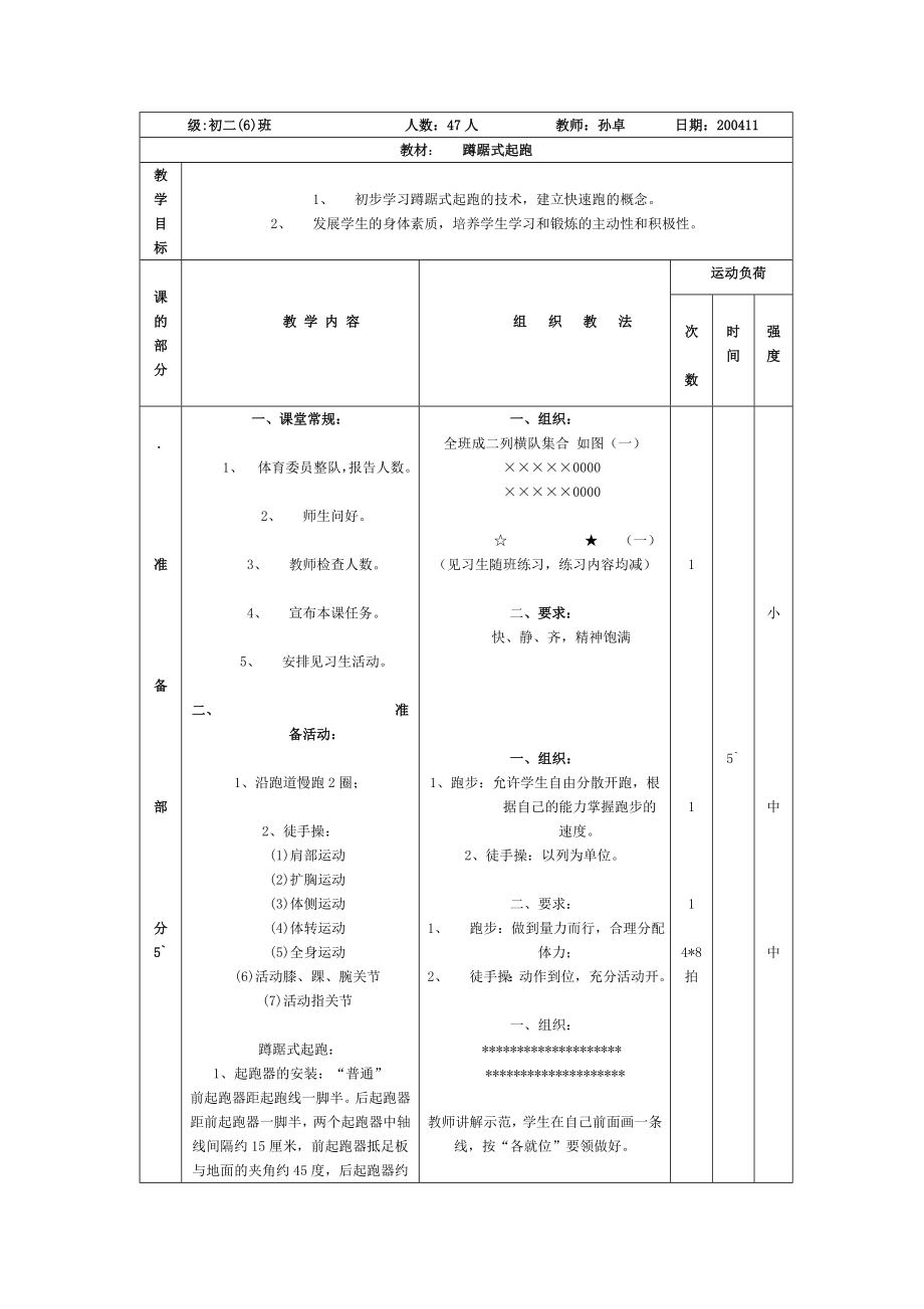 短跑MicrosoftWord文档.doc_第1页