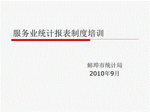 服务业统计报表制度培训.ppt