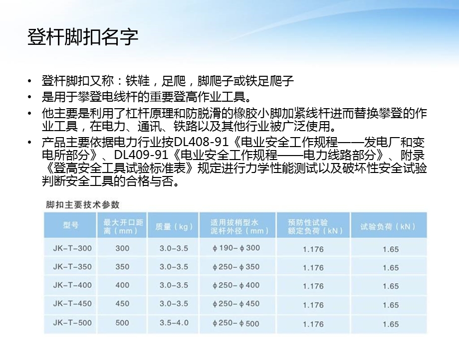 登杆脚扣试验数据.ppt_第2页