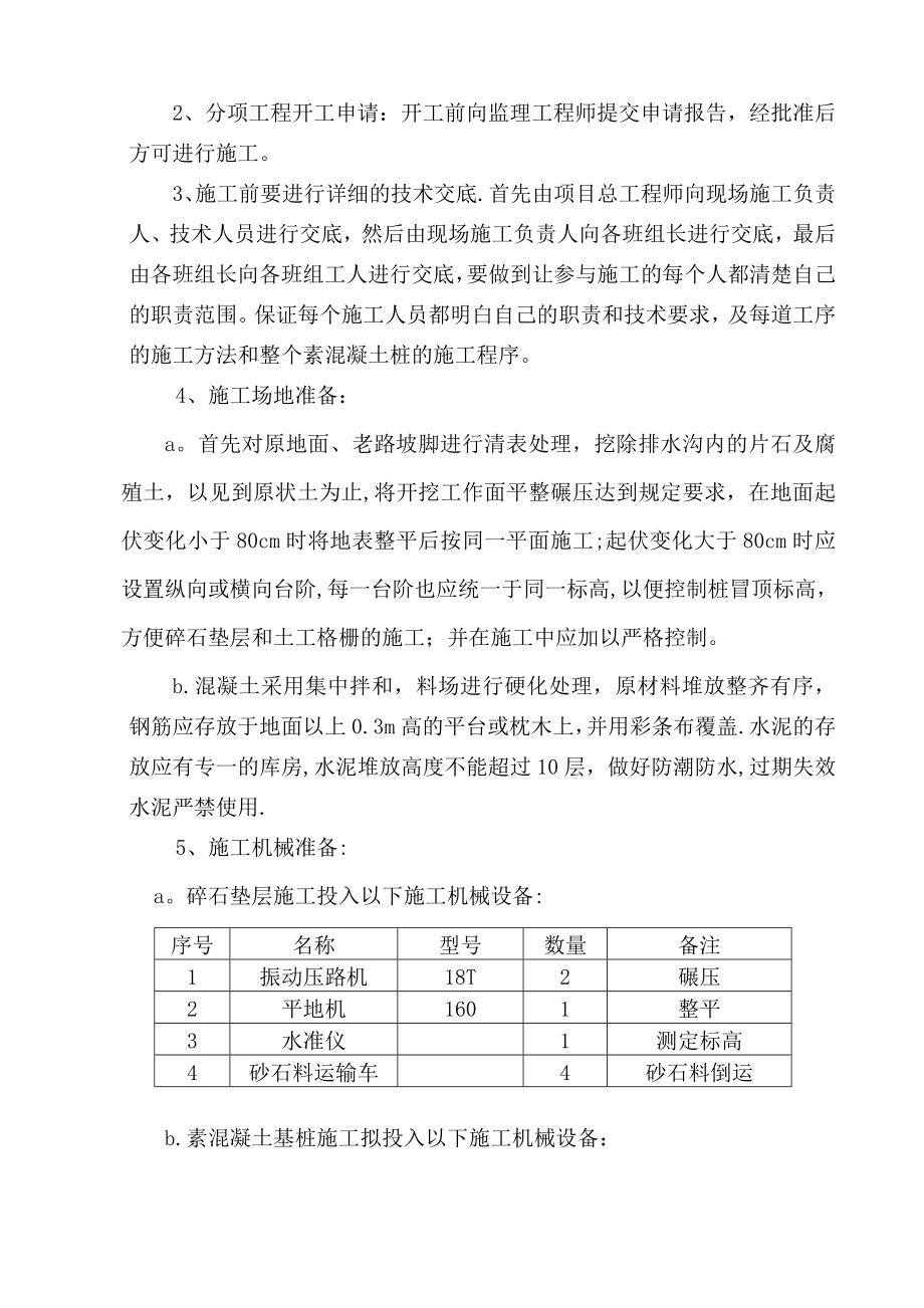 C20素混凝土桩施工方案全套资料.doc_第3页