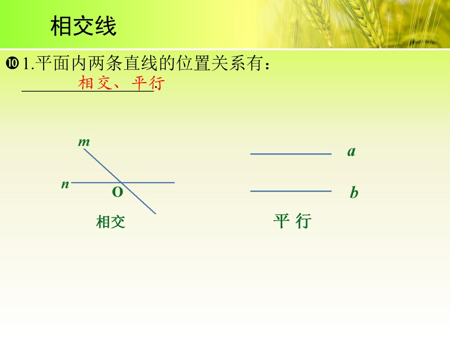 七年级相交线与平行线总复习课件p.ppt_第2页