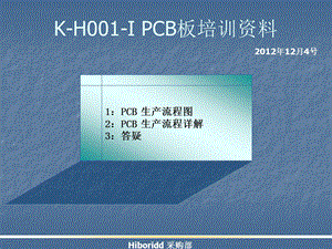 KH001IPCB板培训资料及答疑自制.ppt