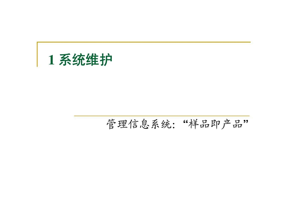 管理信息系统第九章系统维护与评价.ppt_第2页