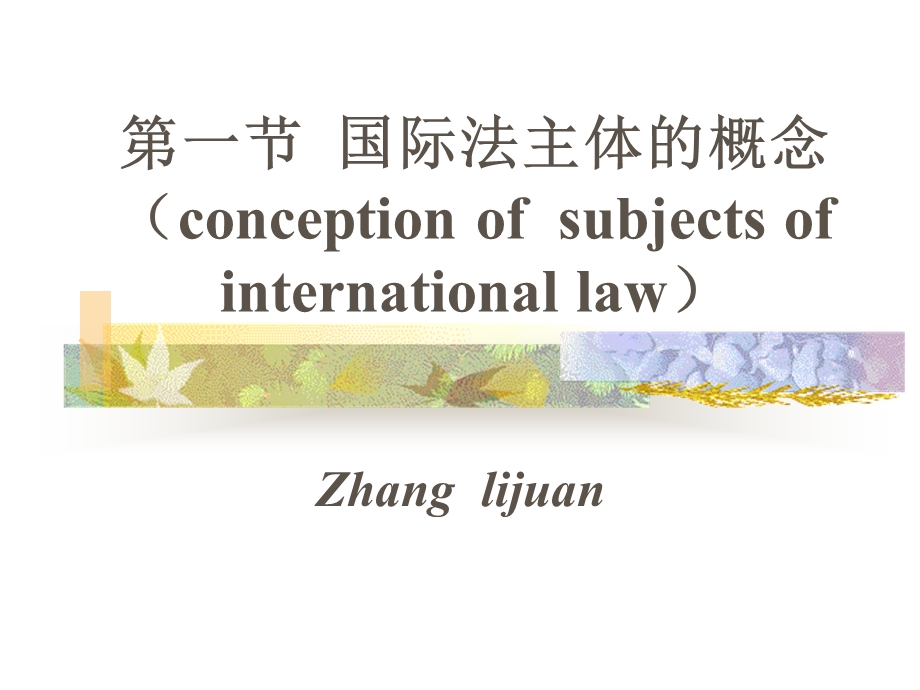 第三章国际法主体SubjectofInternationalLaw.ppt_第2页