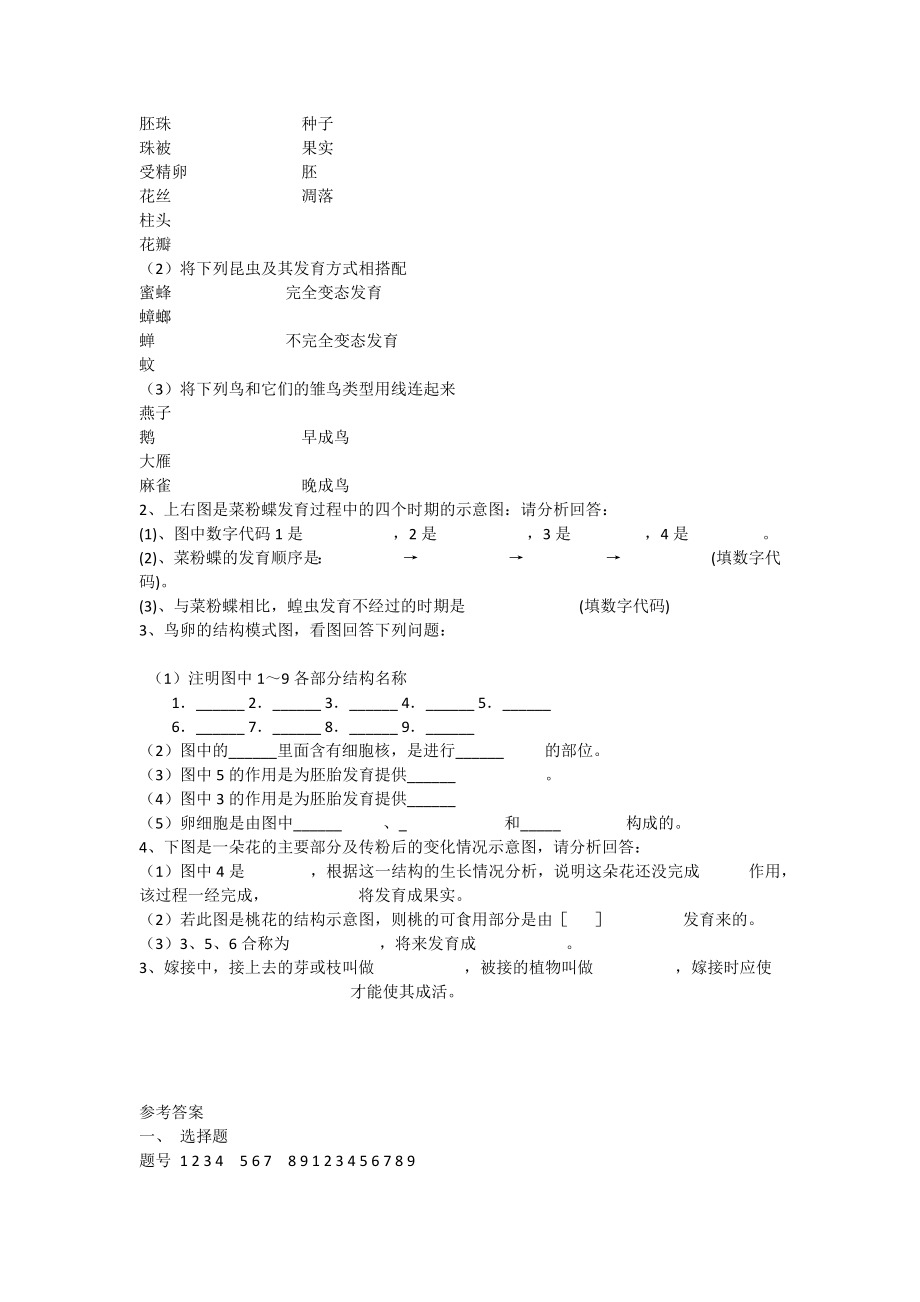 八年级下期末复习题.docx_第2页