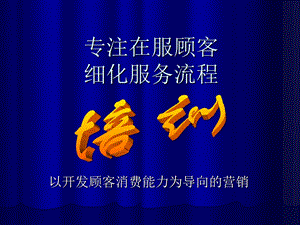 以顾客为导向的营销.ppt