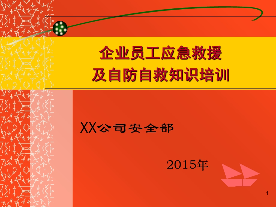 企业员工应急救援及自防自救培训课件.ppt_第1页