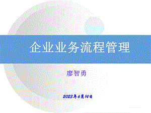 企业业务流程管理.ppt