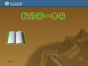 人教八级下我的第一本书.ppt