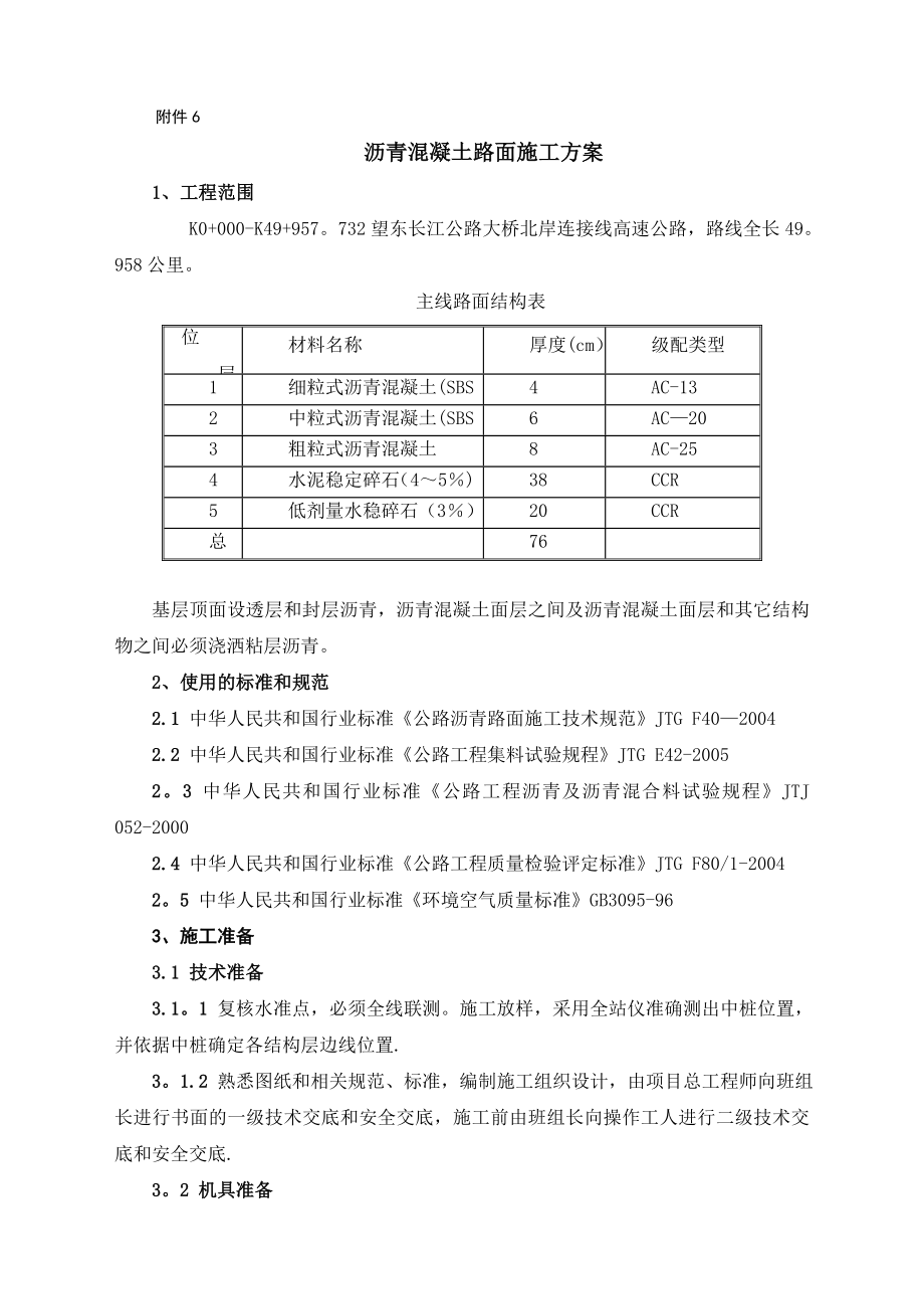 【施工方案】6-沥青混凝土路面施工方案.doc_第1页