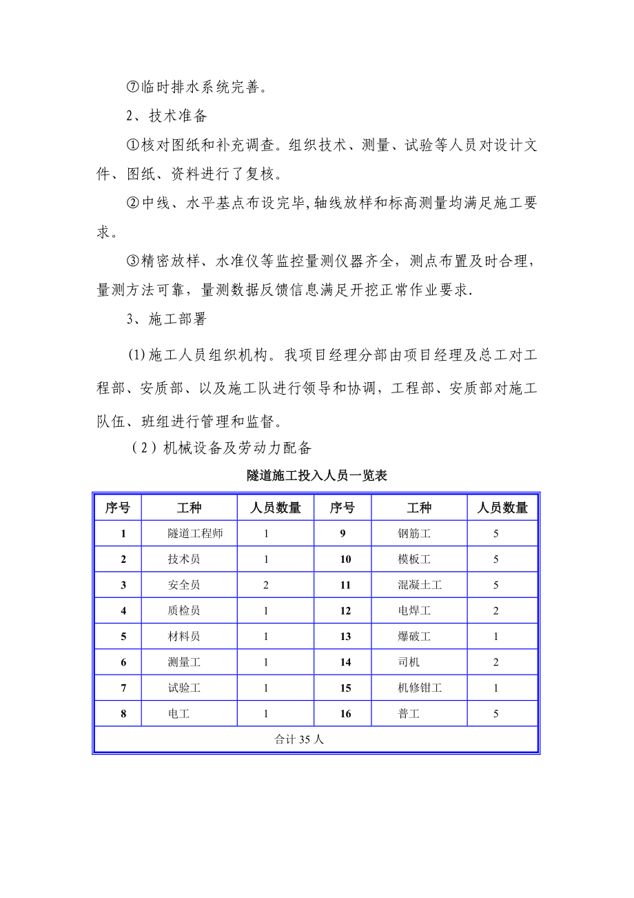 【施工方案】Ⅴ级围岩开挖施工方案.doc_第2页