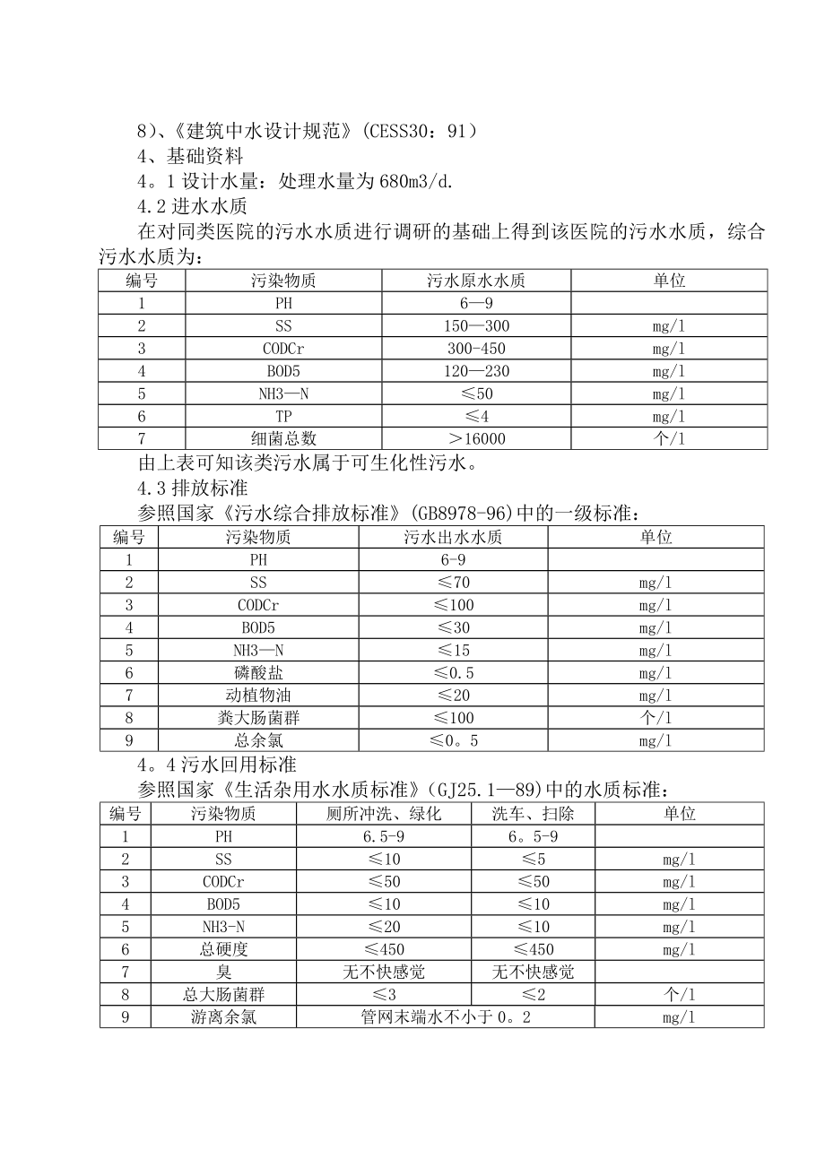 【整理版施工方案】医院污水处理设计施工组织设计方案.doc_第2页