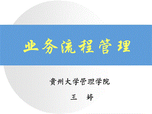 业务流程管理讲座.ppt