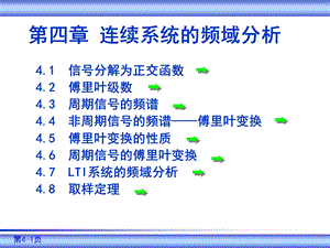 信号与系统教案第4章.ppt