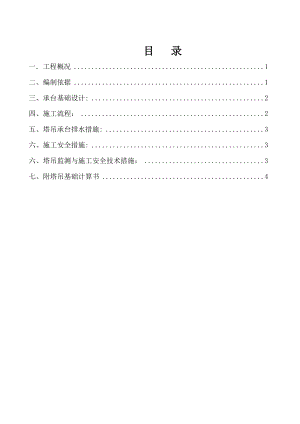 【建筑施工方案】(最新修改)塔吊基础施工方案.doc