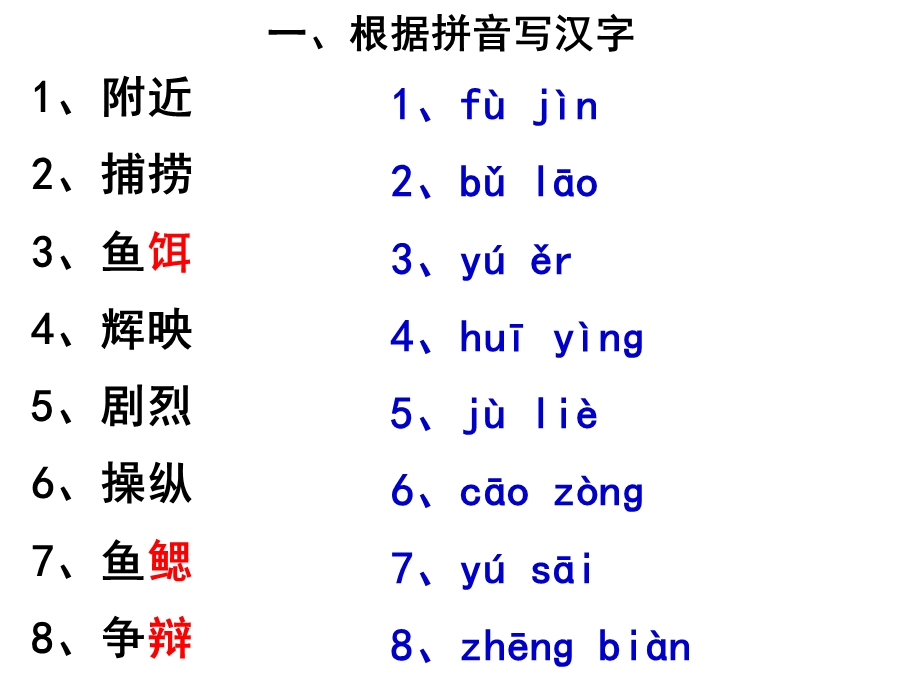 五年级上册第四单元词语盘点和“日积月累”.ppt_第2页