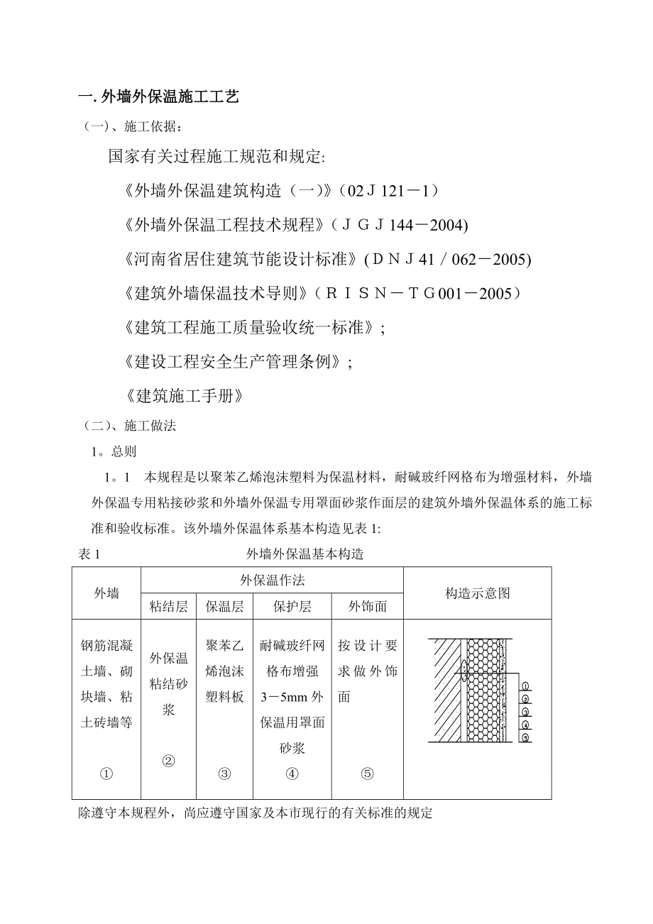 【建筑施工方案】EPS聚苯板薄抹灰外墙外保温施工方案详解.doc_第3页