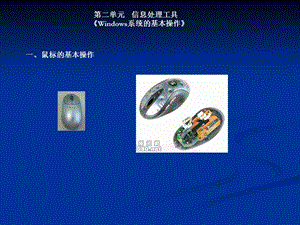 信息处理工具Windows系统的基本操作.ppt