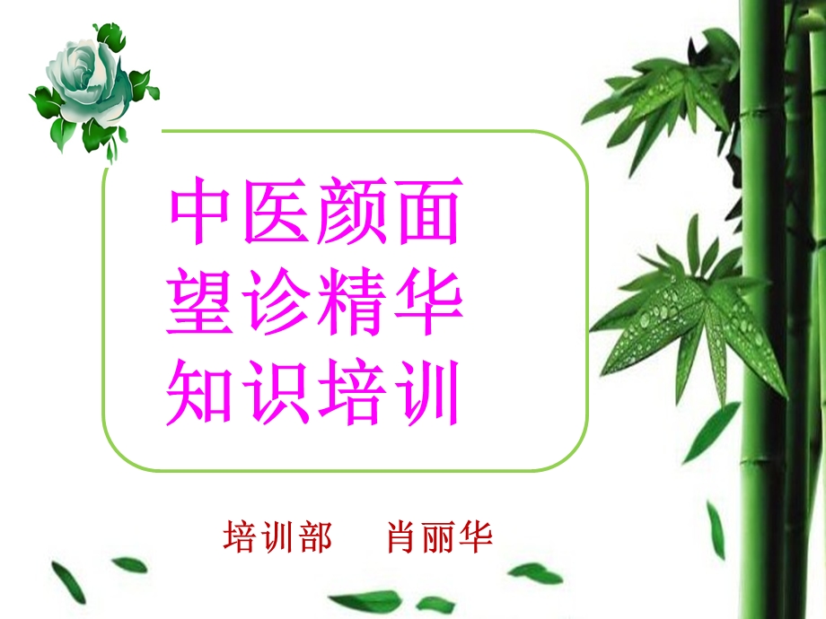 中医养生知识培训.ppt_第1页