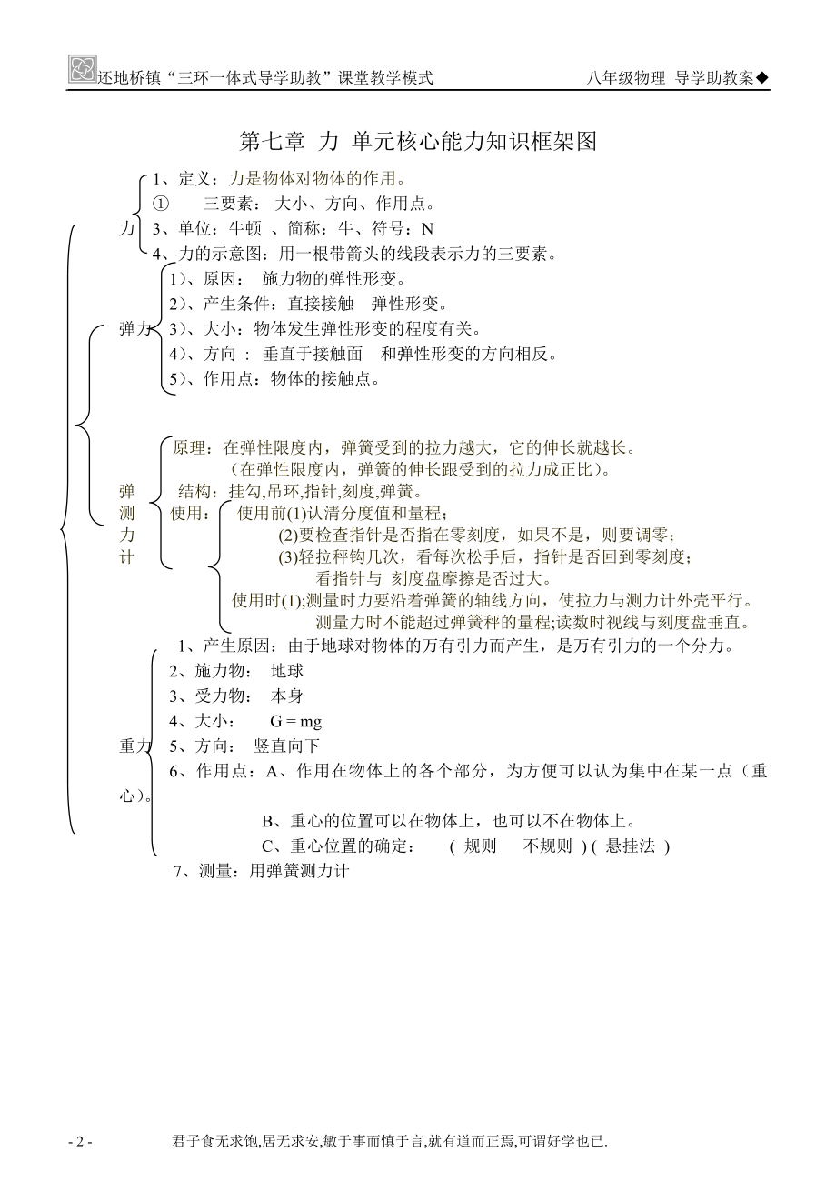 八年级物理下册导学助教案（全）.doc_第2页