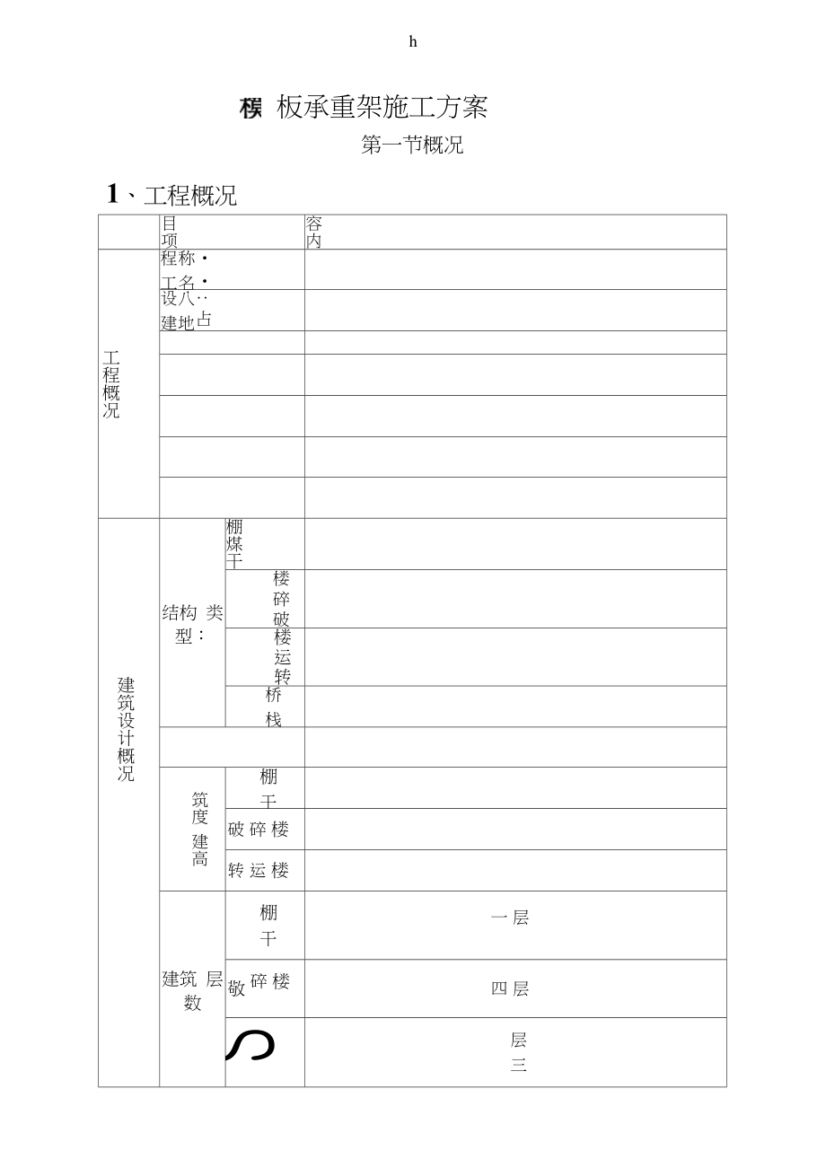 [建筑]久丰热电模板承重架施工方案.doc_第1页