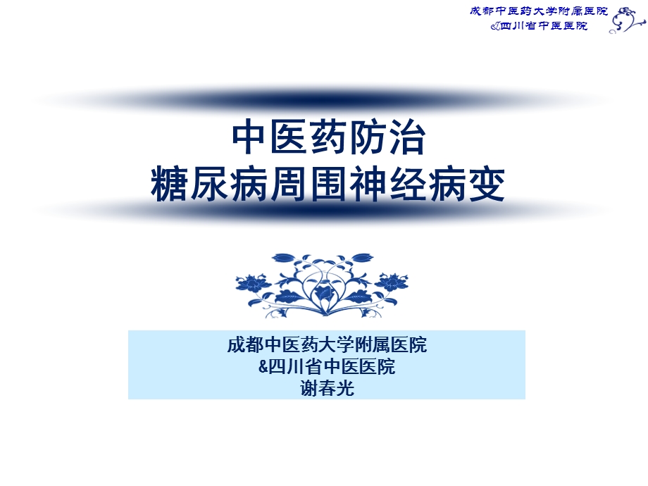 中医药防治糖尿病周围神经病变指南.ppt_第1页