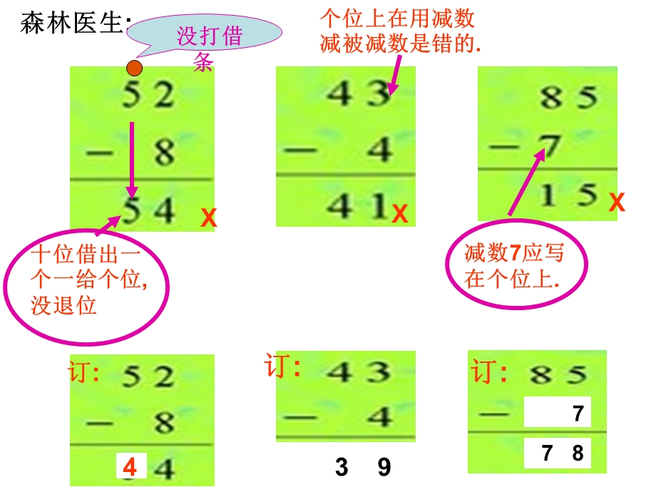 两位数减一位数退位.ppt_第2页