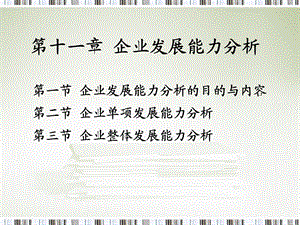 企业发展能力分析(IV).ppt