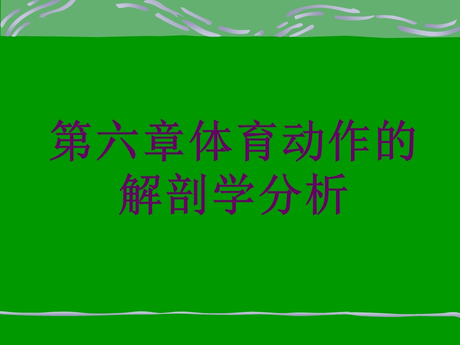 体育动作的解剖学分析.ppt_第1页