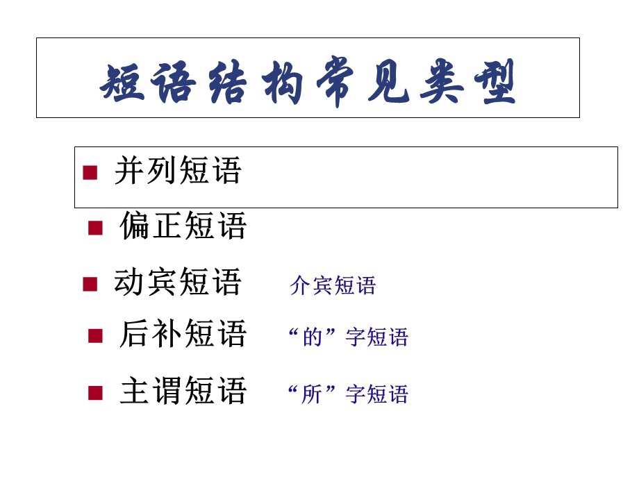 中考短语的结构类型.ppt_第3页