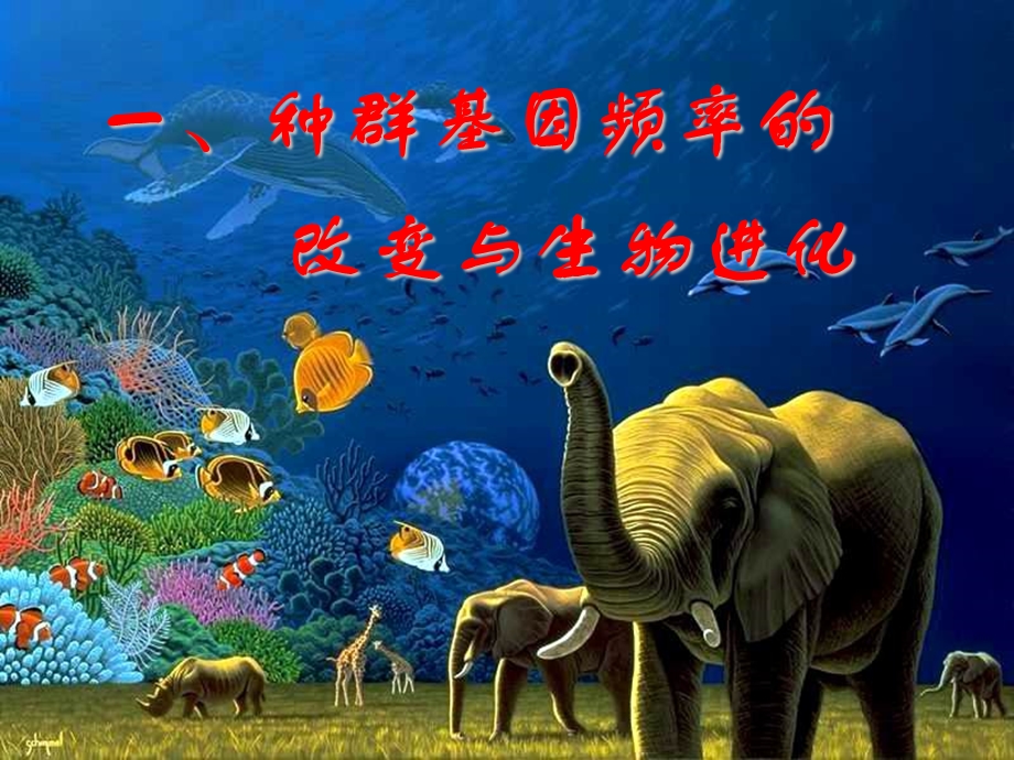 人教版教学课件现代生物进化理论的主要内容课件.ppt_第3页