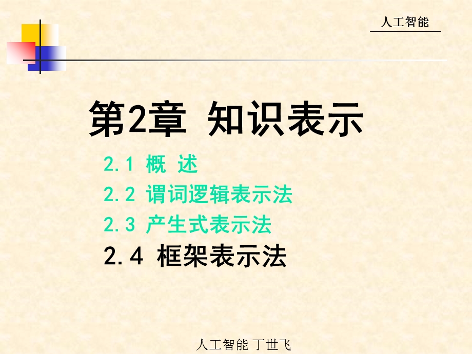 人工智能课件214框架表示法.ppt_第1页