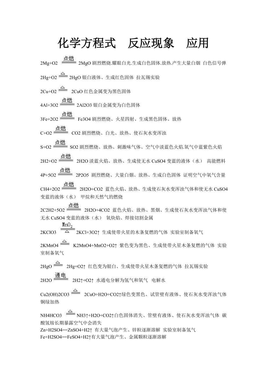 化学方程式反应现象应用.doc_第1页