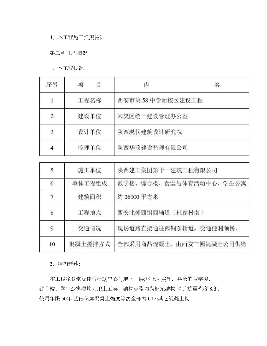 【施工方案】现浇框架结构混凝土工程施工方案(同名123634).doc_第2页