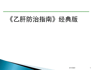 乙肝防治指南经典版要点.ppt