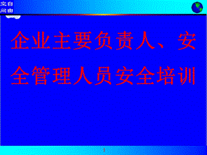 企业负责人安全员培训.ppt