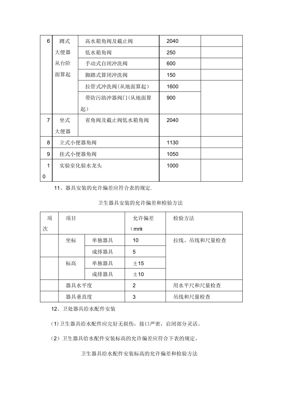 【整理版施工方案】卫生洁具安装施工工艺.docx_第3页