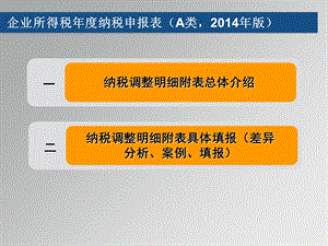 企业所得税年度纳税申报表A类204年版.ppt