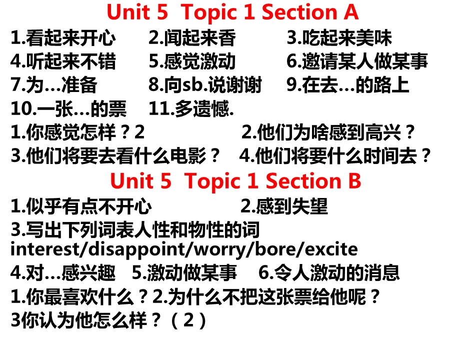 仁爱英语八年级下册考点.ppt_第1页