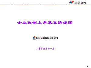 企业改制上市基本路线.ppt