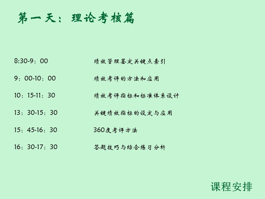 人力资源管理师绩效培训理论培训.ppt_第2页