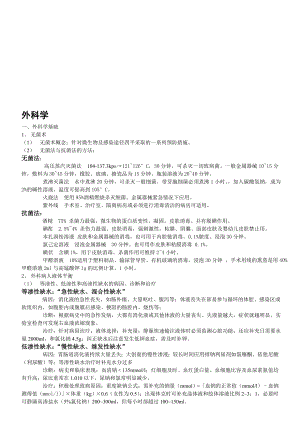 【2019年整理】福建临床医学专升本外科学.doc